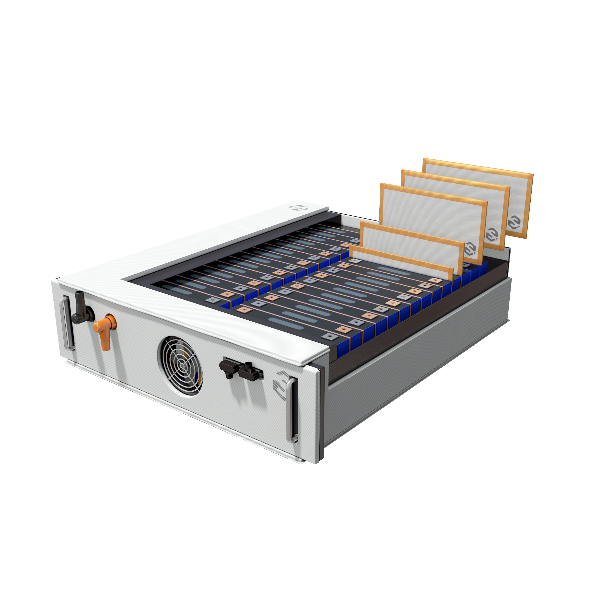Battery Module (CC) Battery module insulation using Siltherm Thermal Barrier